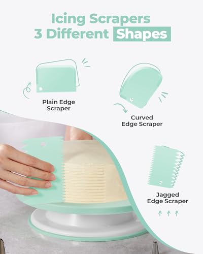 158 Cake Decorating Kit Baking Supplies Tools for Beginners & Pros