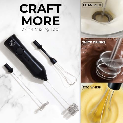 Rechargeable Milk Frother Handheld