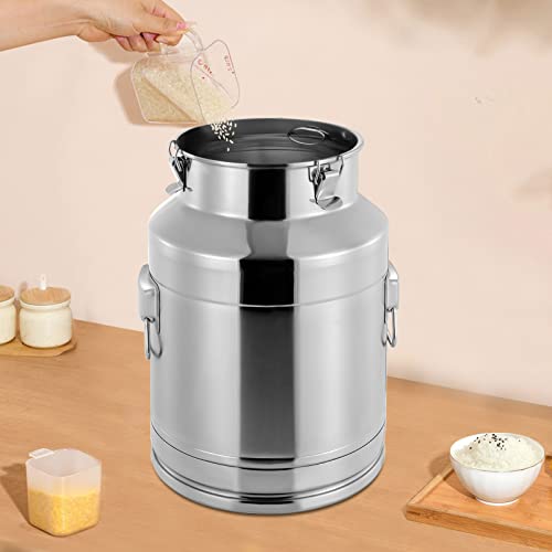 Thickened Stainless Steel Milk Can Large Liquid Container Storage