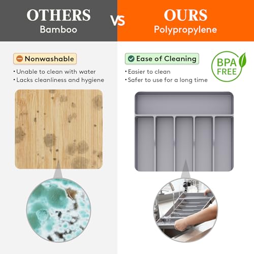Expandable Silverware Drawer Organizer