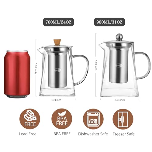 Glass Teapot with Infuser
