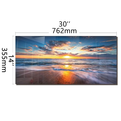 Tempered Glass Backsplash for Kitchen