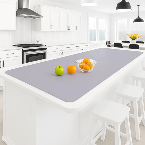 Silicone Mat 35.4"x23.6" Silicone Mats for Kitchen Counter Heat Resistant Mats for Countertop