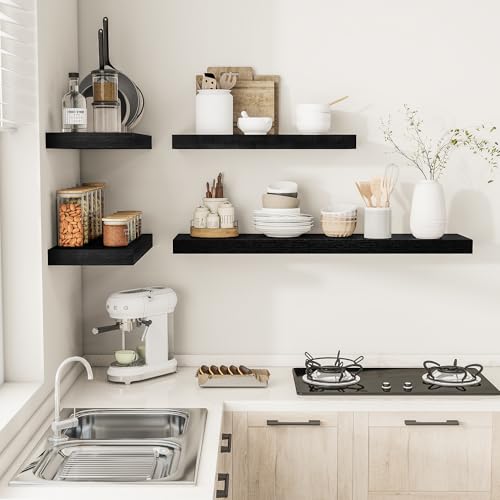Deep Floating Shelves 55x12” Set of 2 (2 Count)