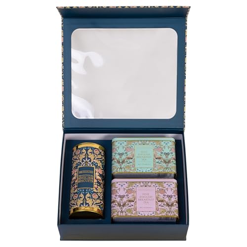 Song Thrush British Tea & Cookies Gift Set (80 Count)