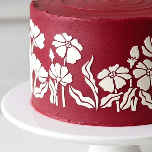 Long Border Cake Stencil