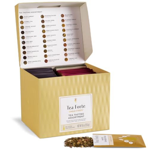 Single Steeps Loose Leaf Tea Sampler Tea Chest