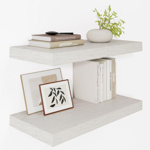 12" Deep Floating Shelves 24x12” Set of 2 (2 Count)