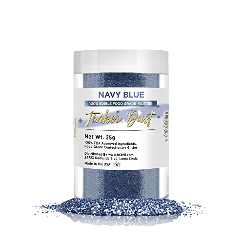 Navy Blue Edible Glitter