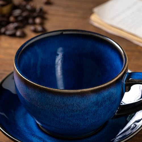 Porcelain Coffee Cup with Saucer Spoon