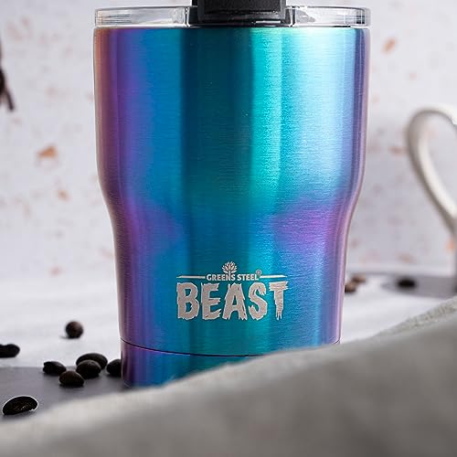 Beast 10 oz Tumbler Stainless Steel Vacuum Insulated Coffee Ice Cup Double Wall Travel Flask