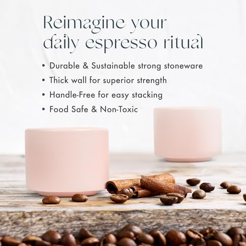 Leonard Ceramic Espresso Cups (2 Count)