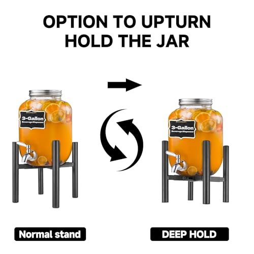 Adjustable Drink Dispenser Stand