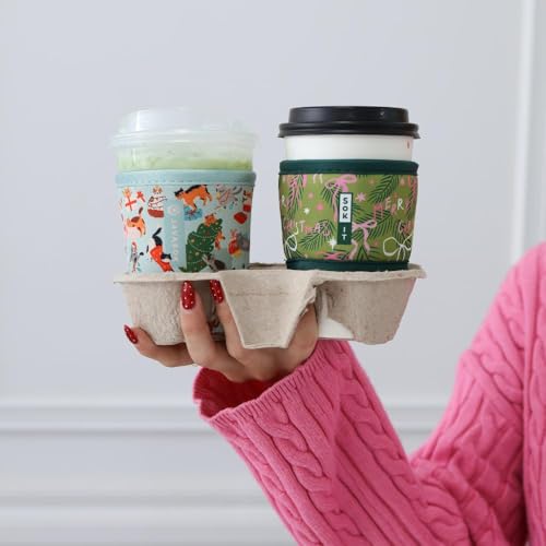 JavaSok Iced Coffee & Cold Soda Insulated Neoprene Cup Sleeve