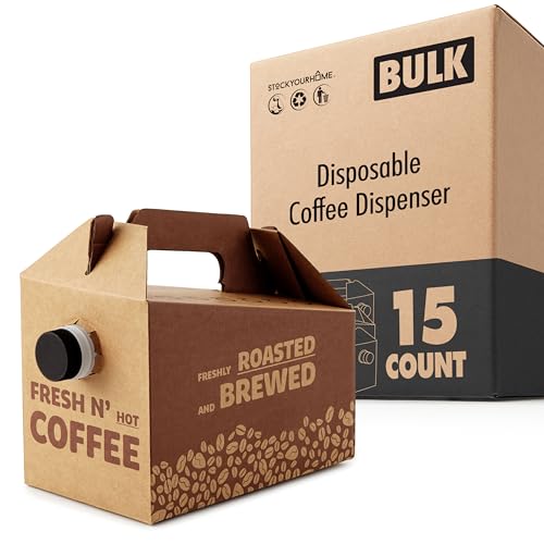 96 oz Disposable Coffee Box Dispensers (15 Count)