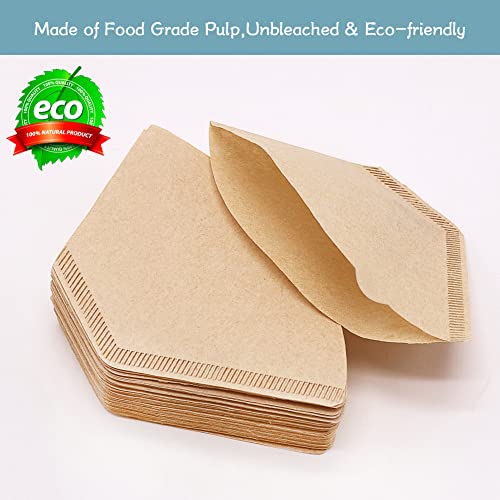 4 Cone Coffee Filters (200 Count)