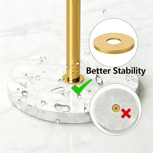 Gold Mug Holder Tree with Marble Base
