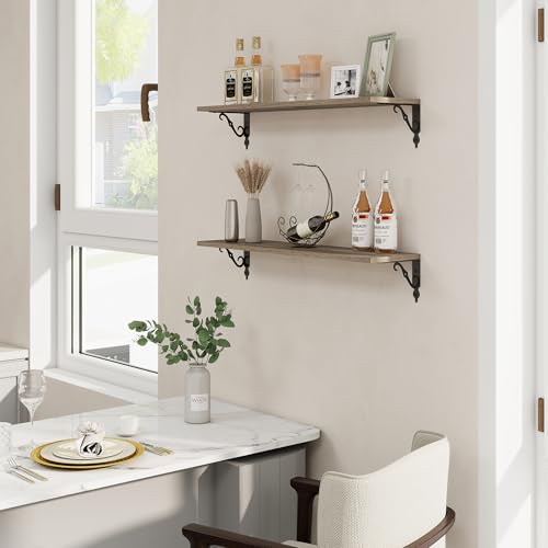 Floating Shelves for Wall Decor (2 Count)