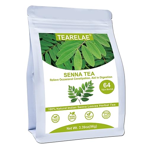 Senna Tea 64 Herbal Tea Bags (64 Count)