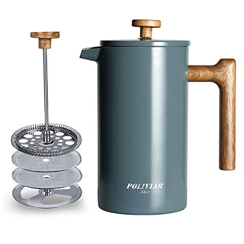 POLIVIAR French Press Coffee Maker