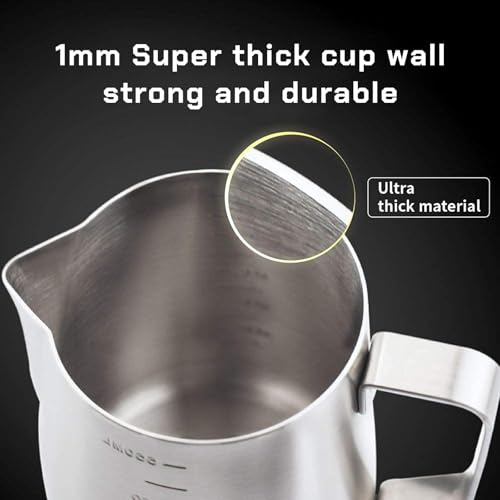 Milk Frothing Pitcher Steaming Pitchers Stainless Steel Milk