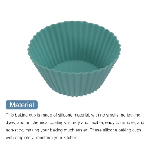 36Pcs Silicone Cupcake Liners
