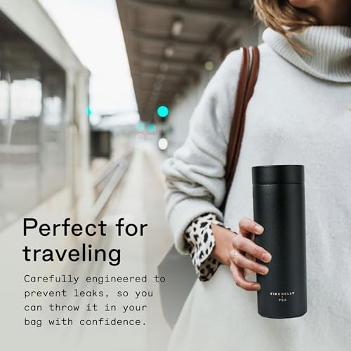 Travel Tea Infuser Mug with Strainer