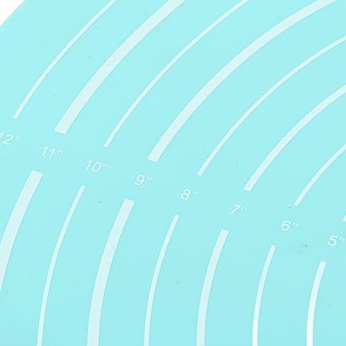13.2in Rolling Pin Pastry Baking Mat 11.8x1.8in Large Silicone Rolling Pin Kneading Pad Baking Tool for Kitchen Restaurant School Use