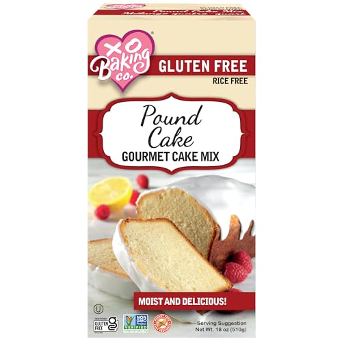 Gluten Free Pound Cake Gourmet Cake Mix; Non (18 Ounce)