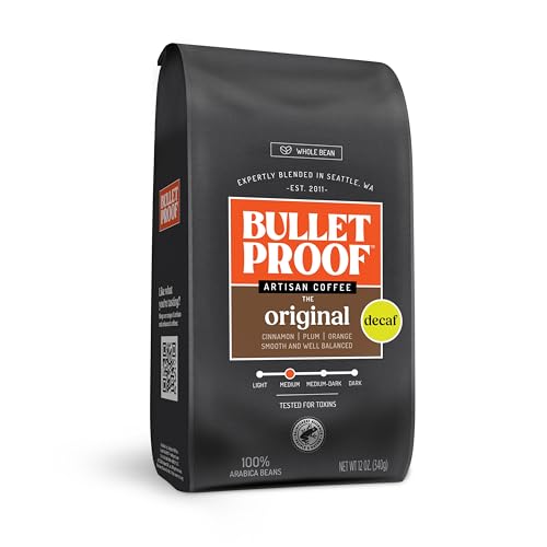 Original Medium Roast Whole Bean Decaf Coffee (12 Ounce)