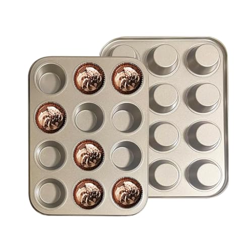 2er Set Muffinblech 12 Mulden (2 Count)