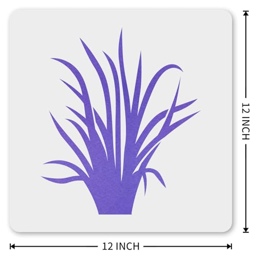 Grass Stencil 12 Inches
