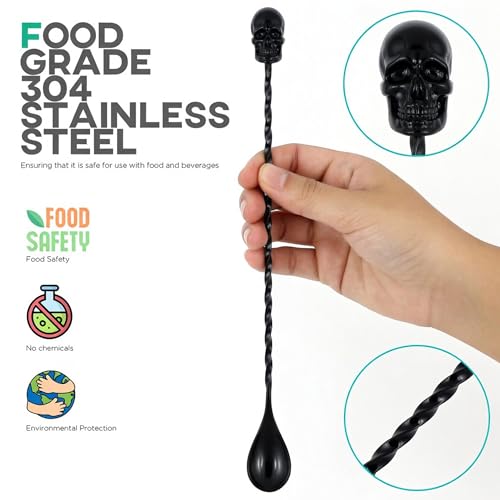 12'' Gothic Skull Bar Spoon