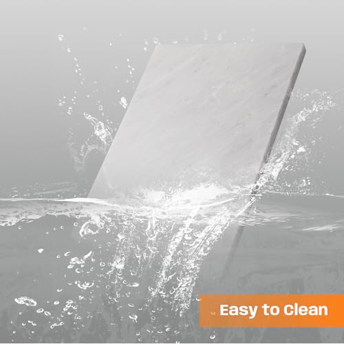 White Marble Cutting Board 16x20 Inch
