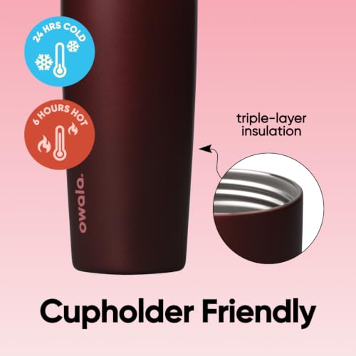 SmoothSip Slider Insulated Stainless Steel Coffee Tumbler