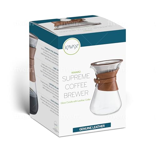 Pour Over Coffee Maker Set with Double