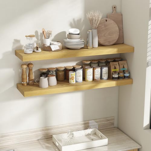 12 Inch Deep Floating Shelves (2 Count)