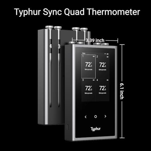 Sync Wireless Quad Gen 2 Meat Thermometer (4 Count)