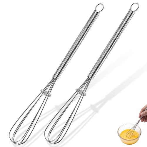 Small Mini Whisks for Cooking (2 Count)