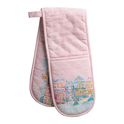 Double Oven Mitts 100% Cotton Double Oven Glove