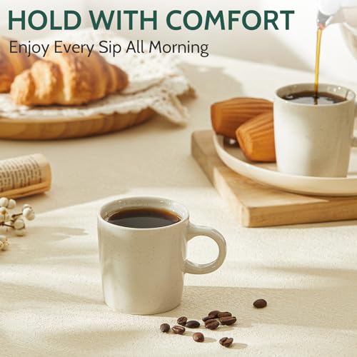3.5oz Porcelain Espresso Cups Set of 4 (3.5 Count)