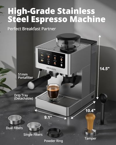 Espresso Machines with Burr Grinder