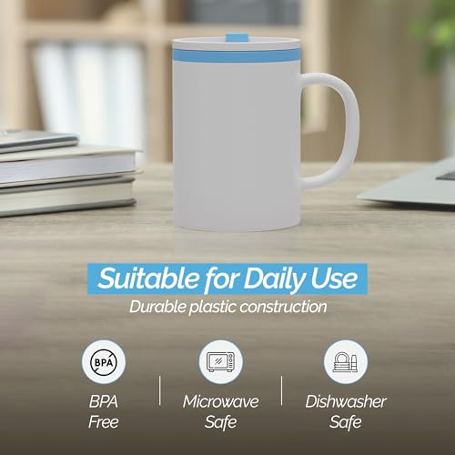 Iconic Desk Mugs with Lid & Handle
