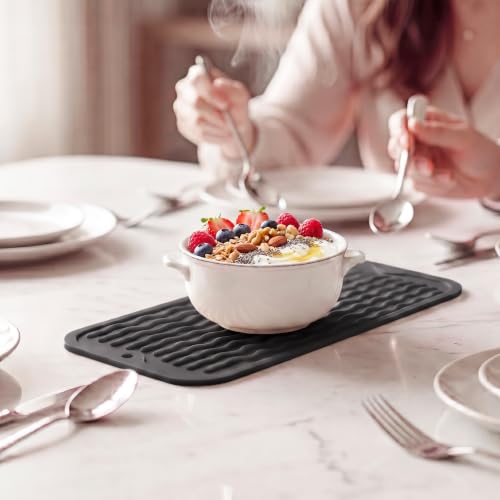 Silicone Dish Drying Mat for Multiple Usage
