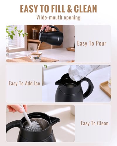 Insulated Coffee Carafe 34 Oz