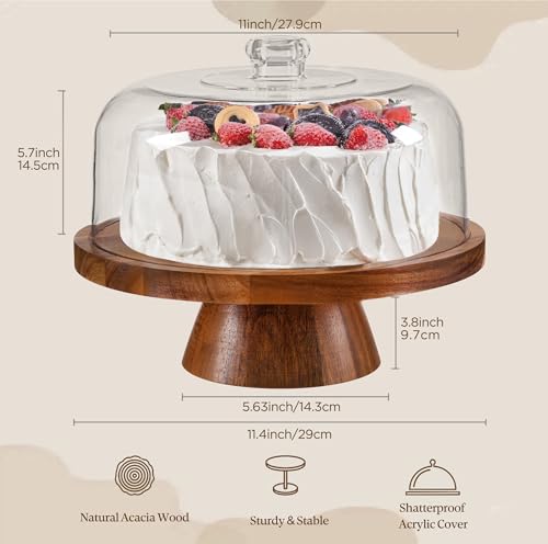 Cake Stand with Lid