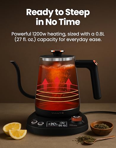 Viante Electric Gooseneck Kettle 0.8L