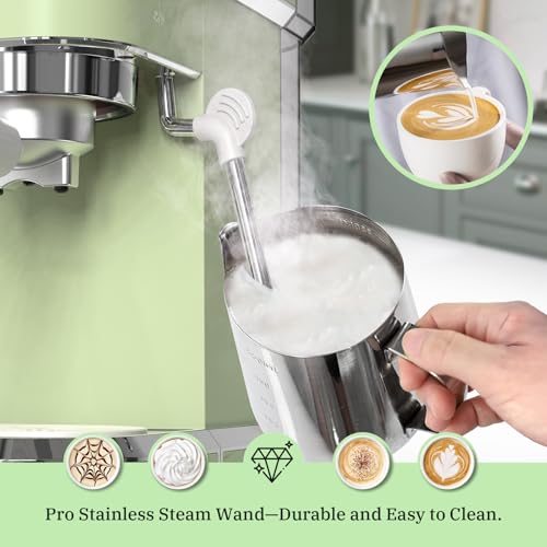 Espresso Machine 20 Bar Espresso Maker CMEP01 with Milk Frother Steam Wand