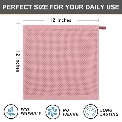 100% Cotton Waffle 6 (6 Count)