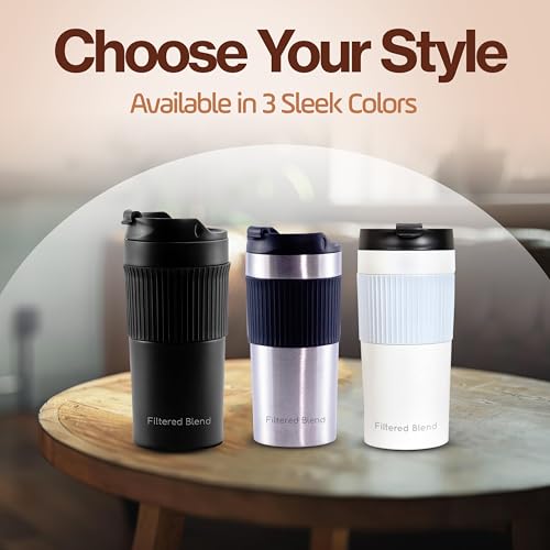 15oz Stainless Steel Travel French Press